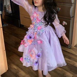 Upcycled Isabela costume Encanto